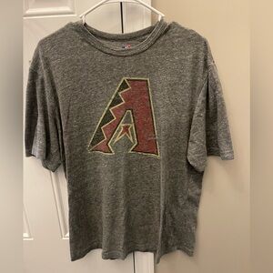MLB Arizona Diamondbacks heather gray vintage shirt. Size large